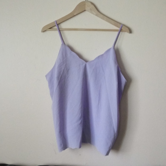 New Halogen Scallop Detail Camisole Size XL - Picture 6 of 13
